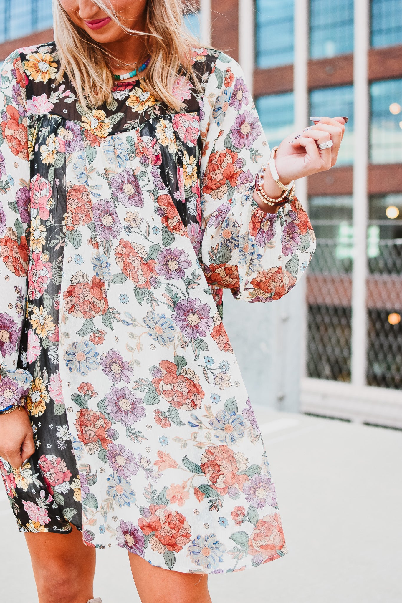 Laura Floral Mini Dress