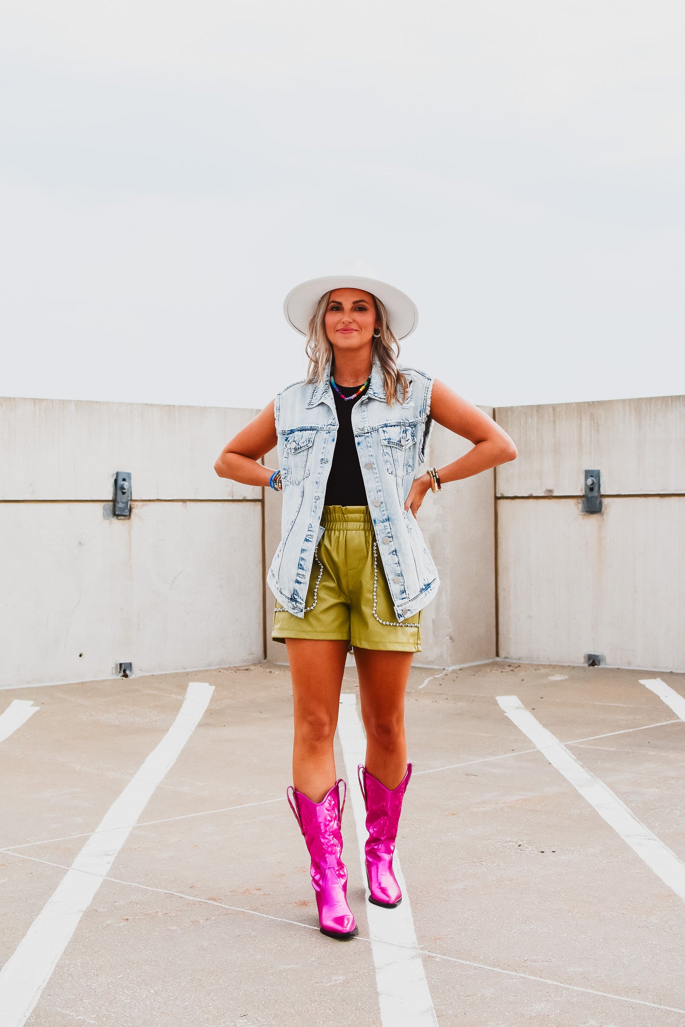 Marley Oversized Denim Vest