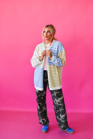 Lyssa Stripe Cardigan