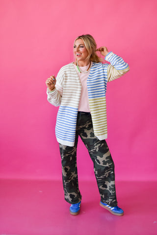 Lyssa Stripe Cardigan