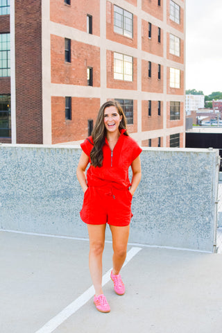 Nicola Shorts in Red