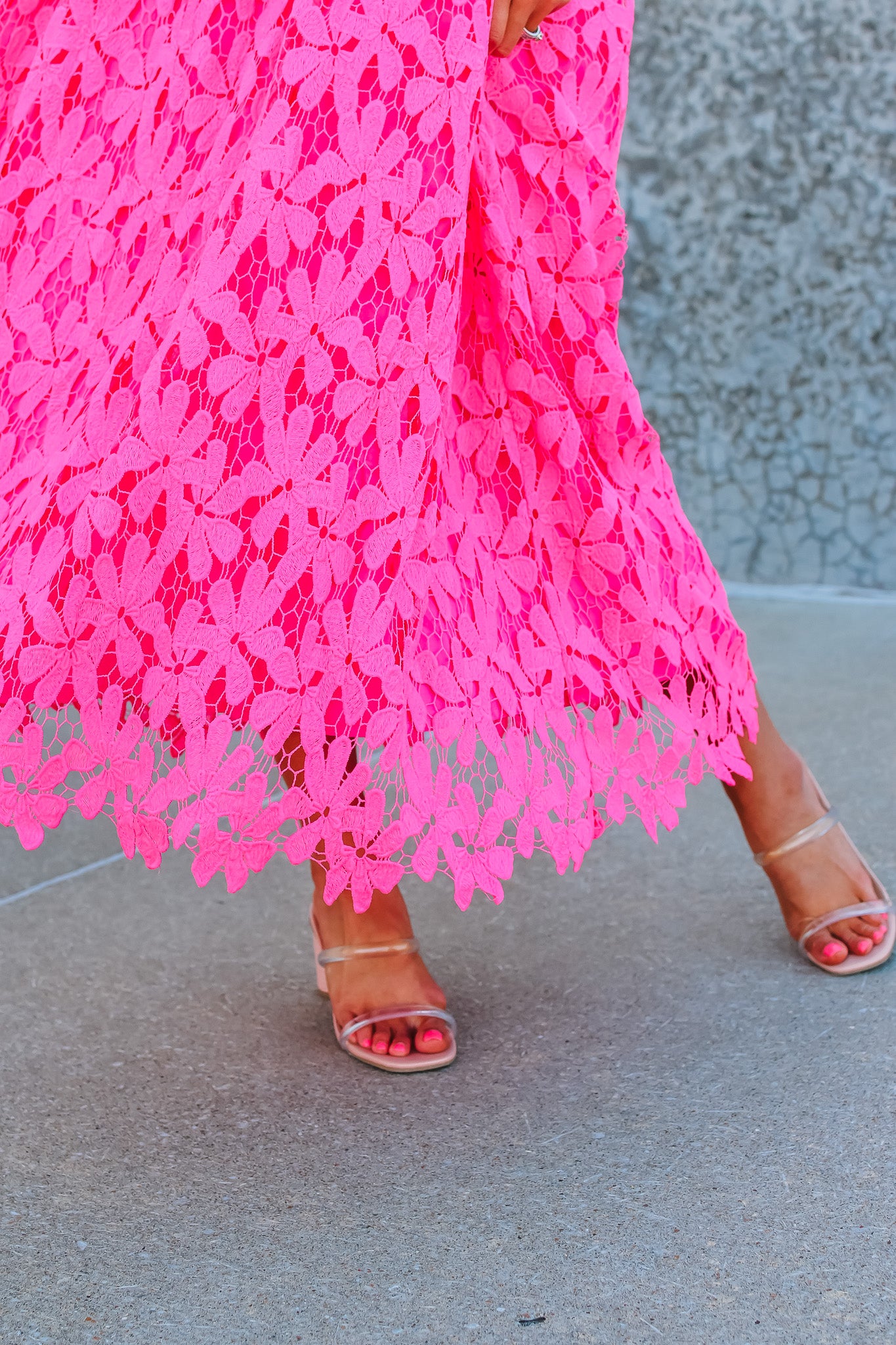 Tiana Lace Midi Dress