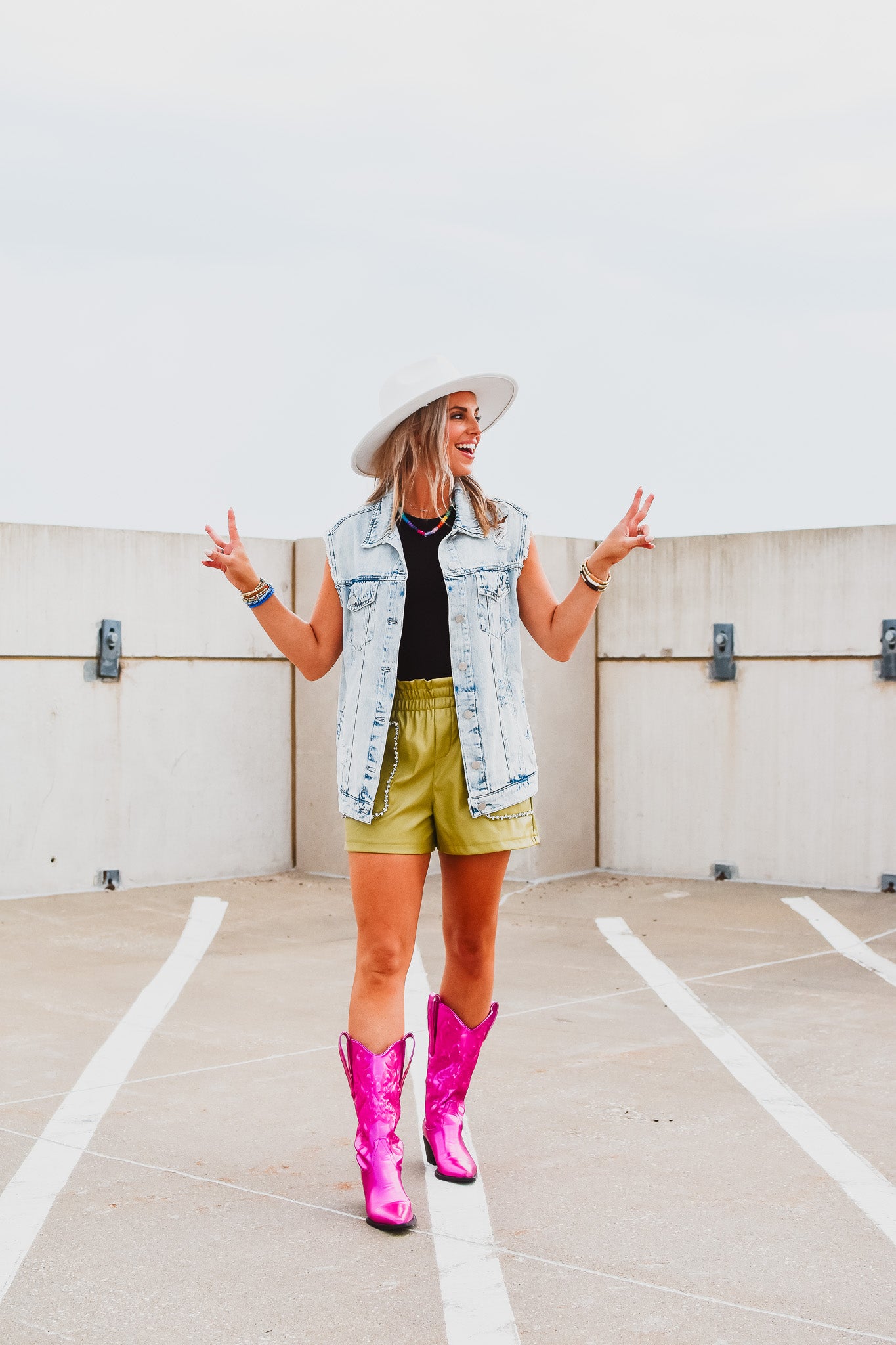 Marley Oversized Denim Vest