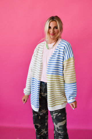 Lyssa Stripe Cardigan