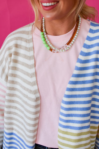 Lyssa Stripe Cardigan