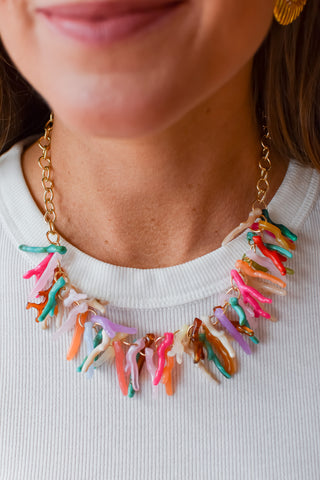 Coral Crush Necklace