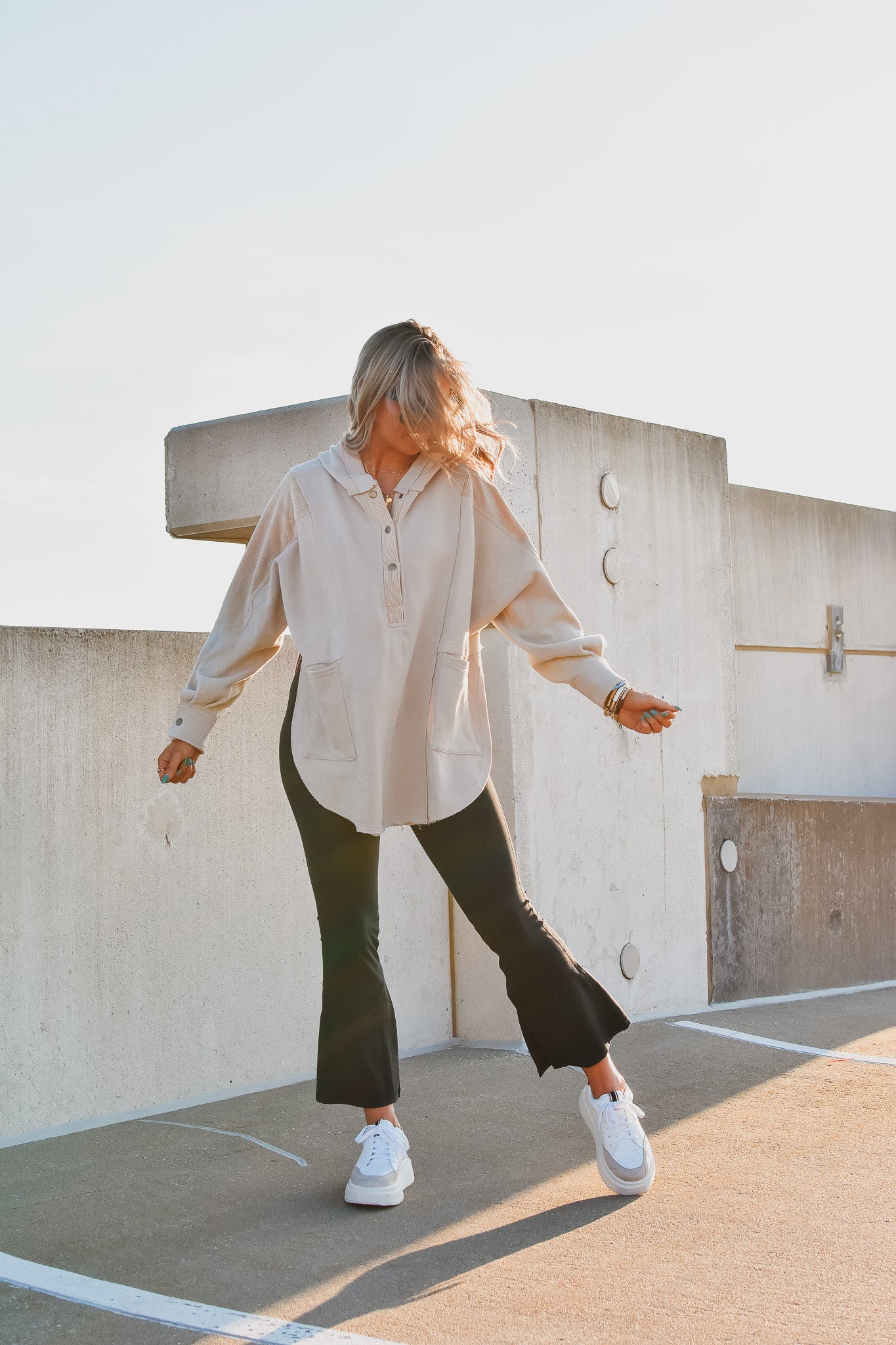 Stone Oversized Pullover
