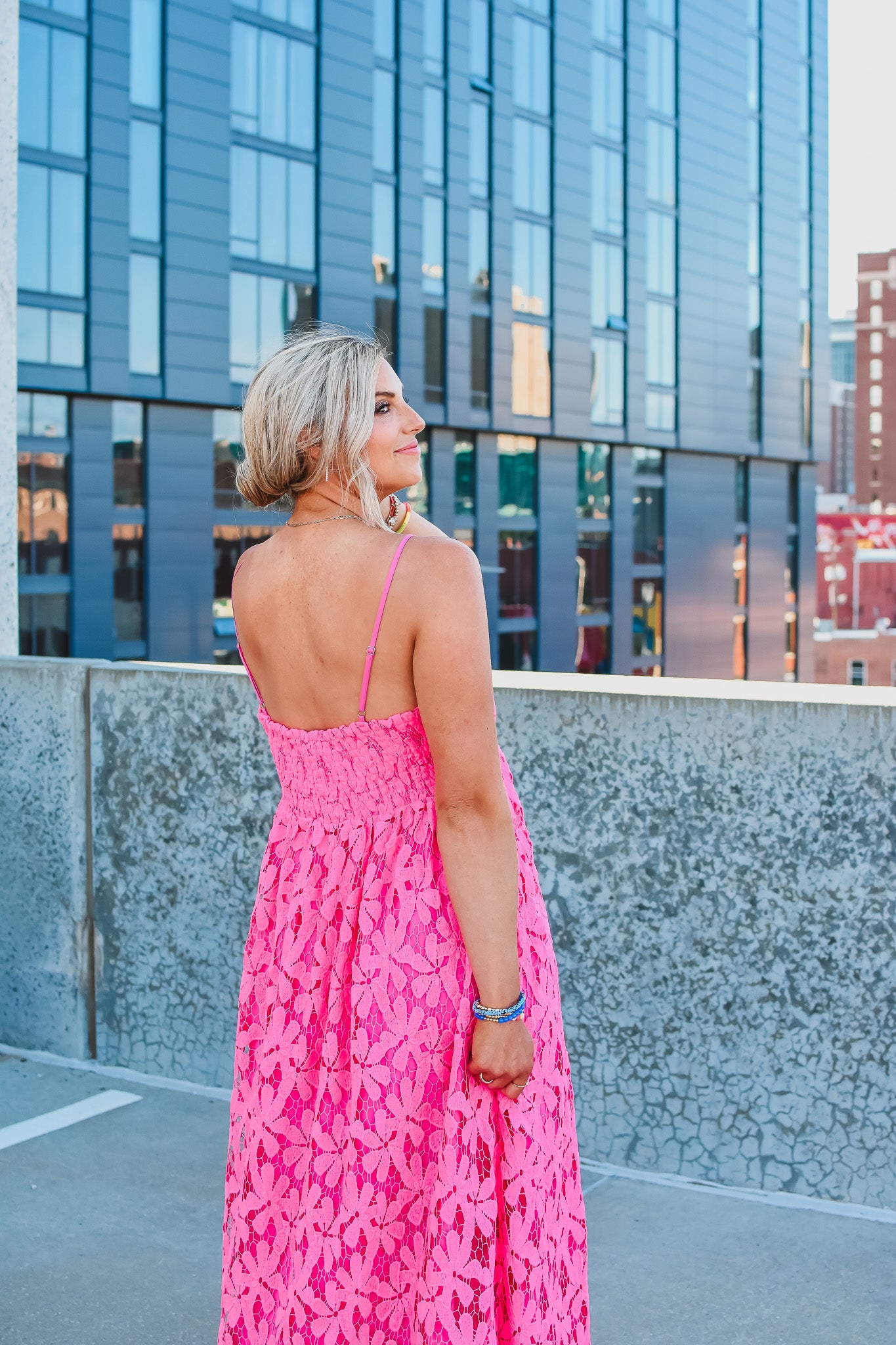 Tiana Lace Midi Dress