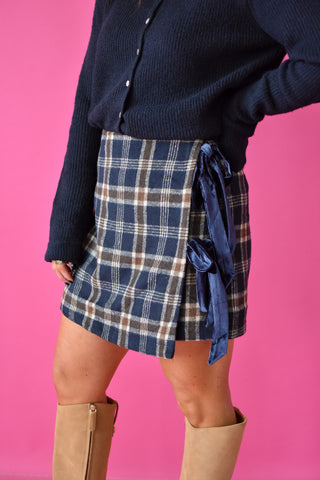 Emmaline Plaid Skort
