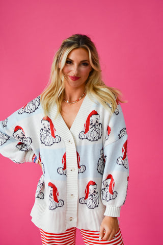 Santa Oversized Cardigan - RESTOCK