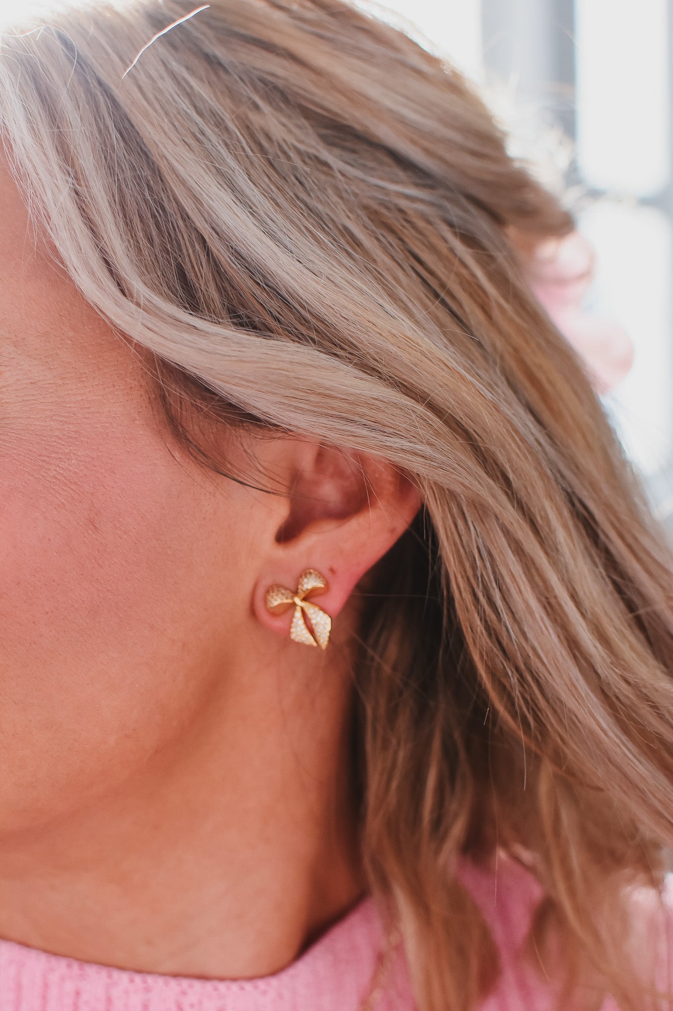 Bow Stud Earrings