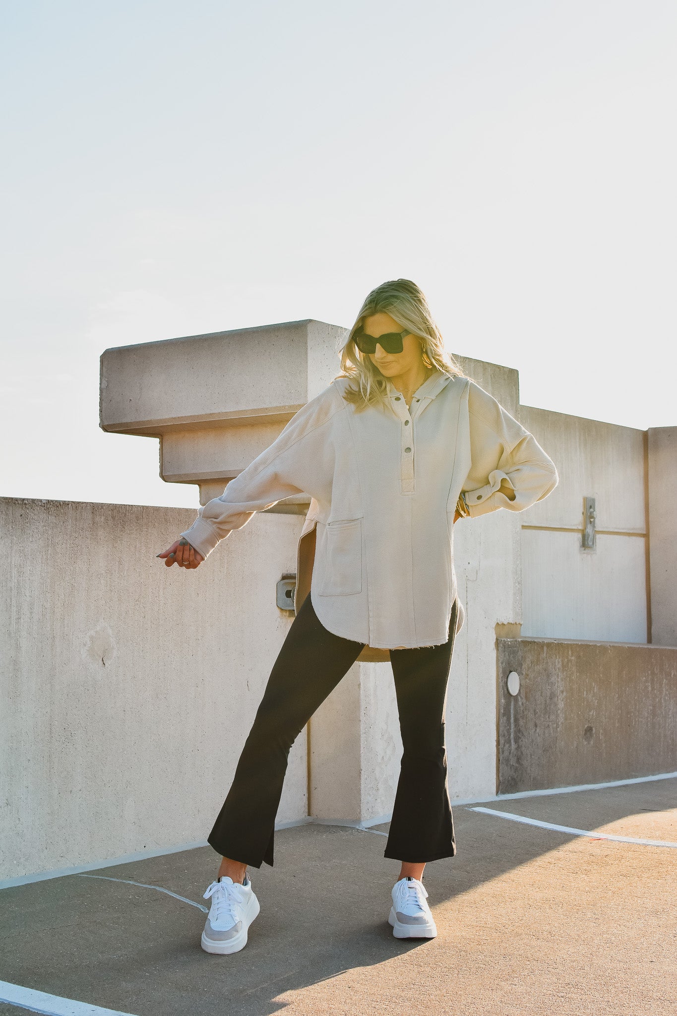 Stone Oversized Pullover