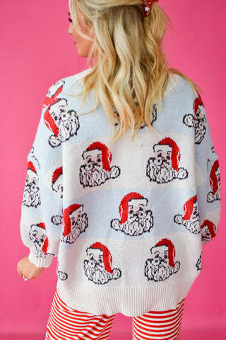Santa Oversized Cardigan - RESTOCK