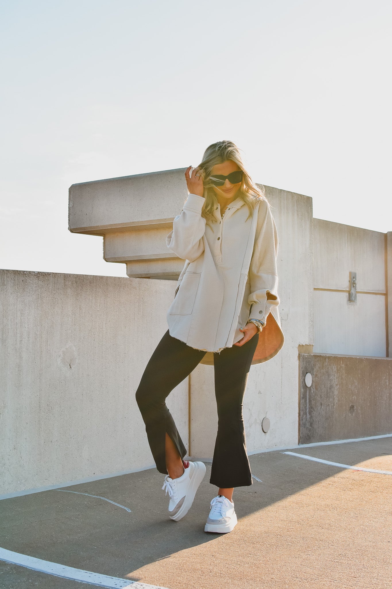 Stone Oversized Pullover