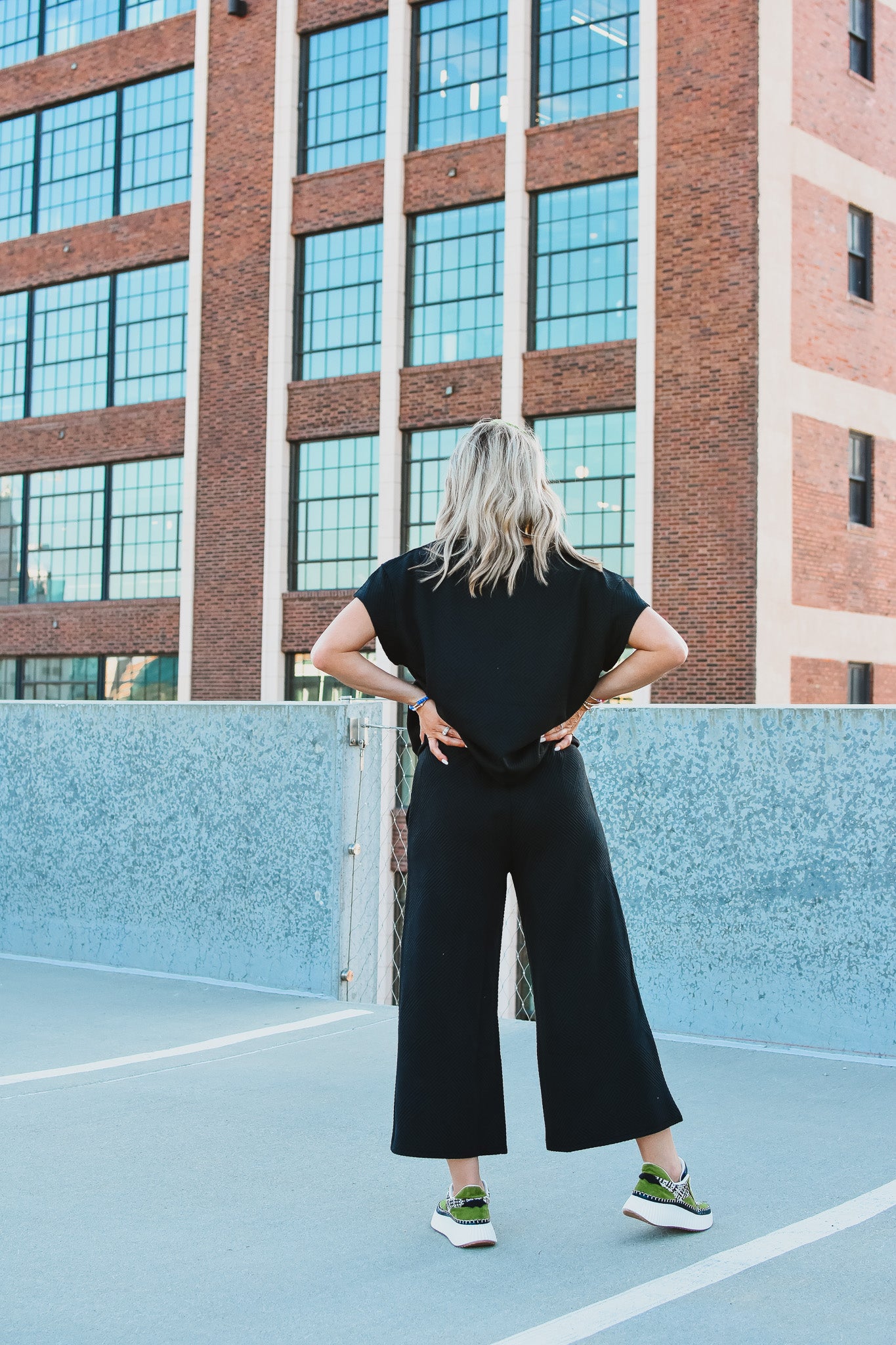 Delanie Bottoms in Black