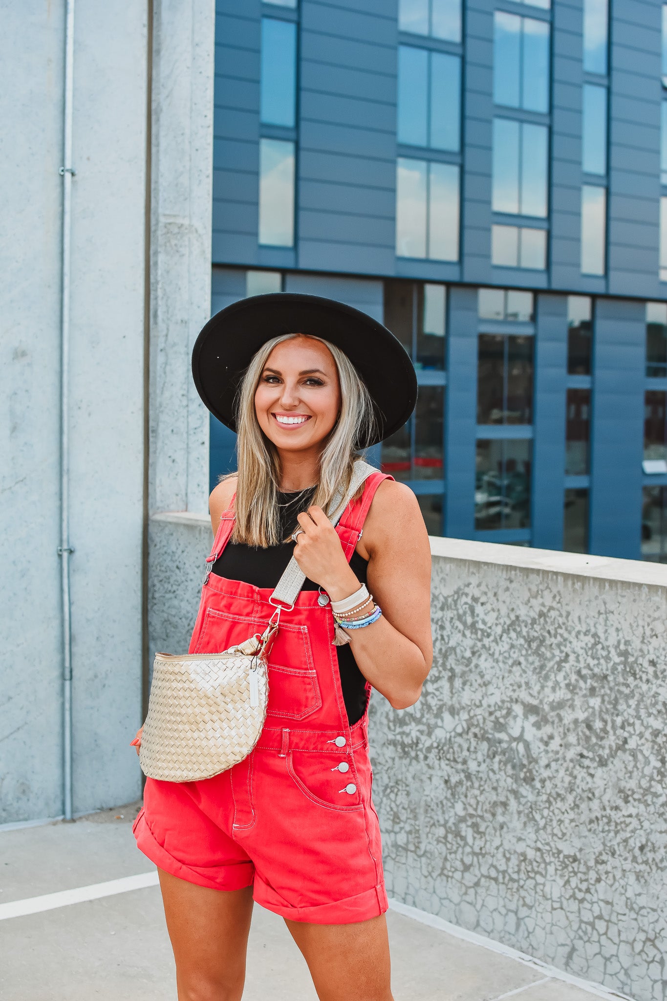 Metallic Market Bum Bag in Gold