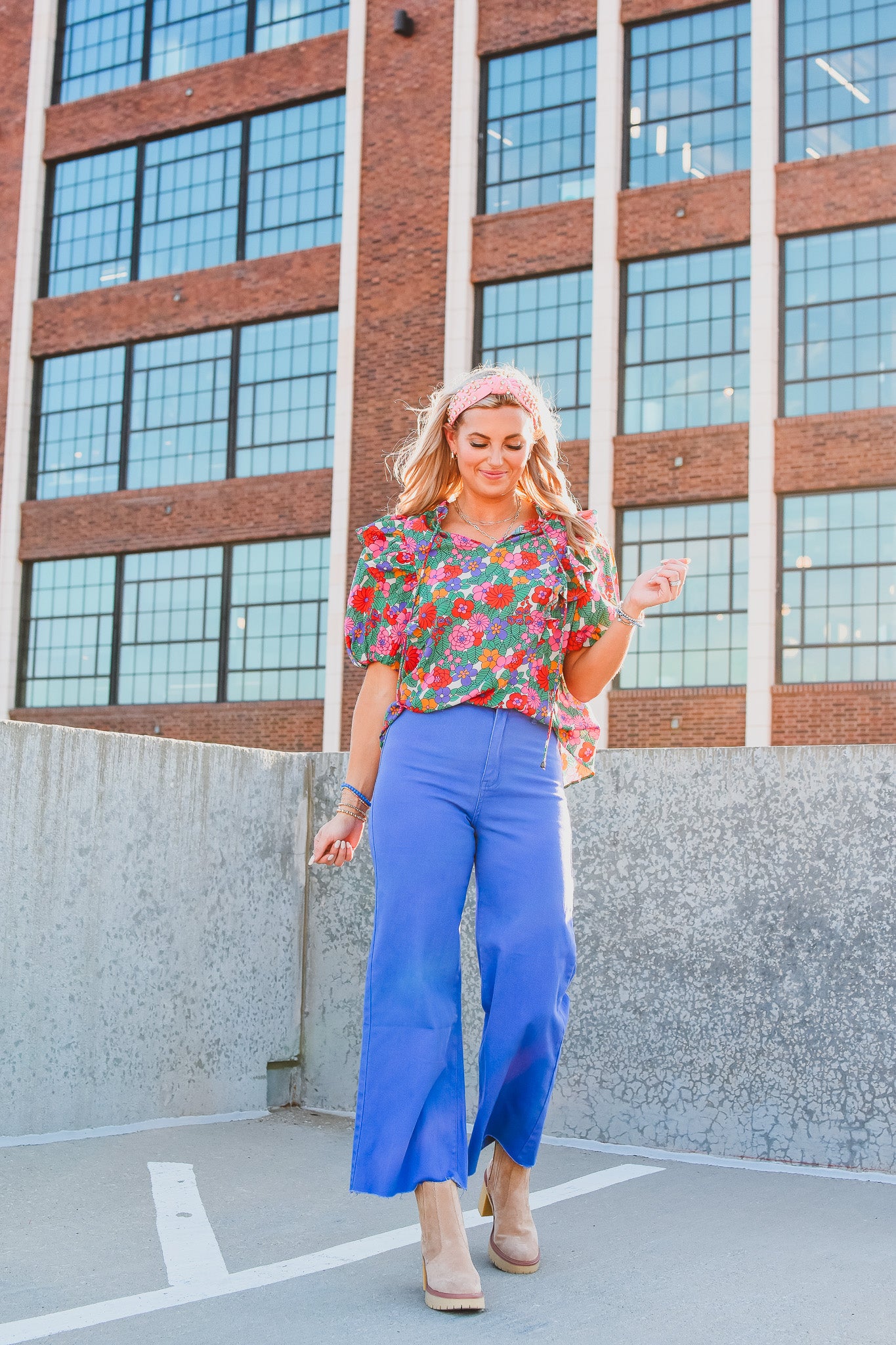 Irving Floral Top