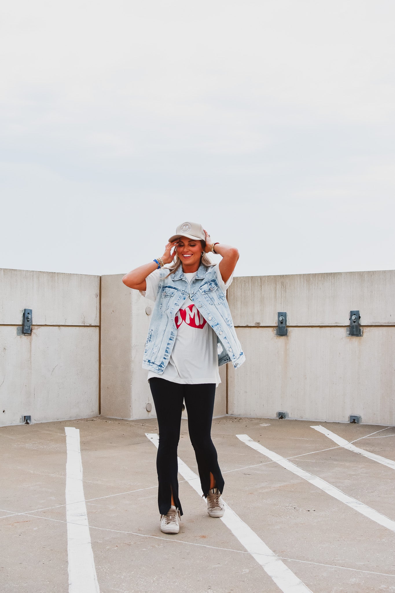 Marley Oversized Denim Vest