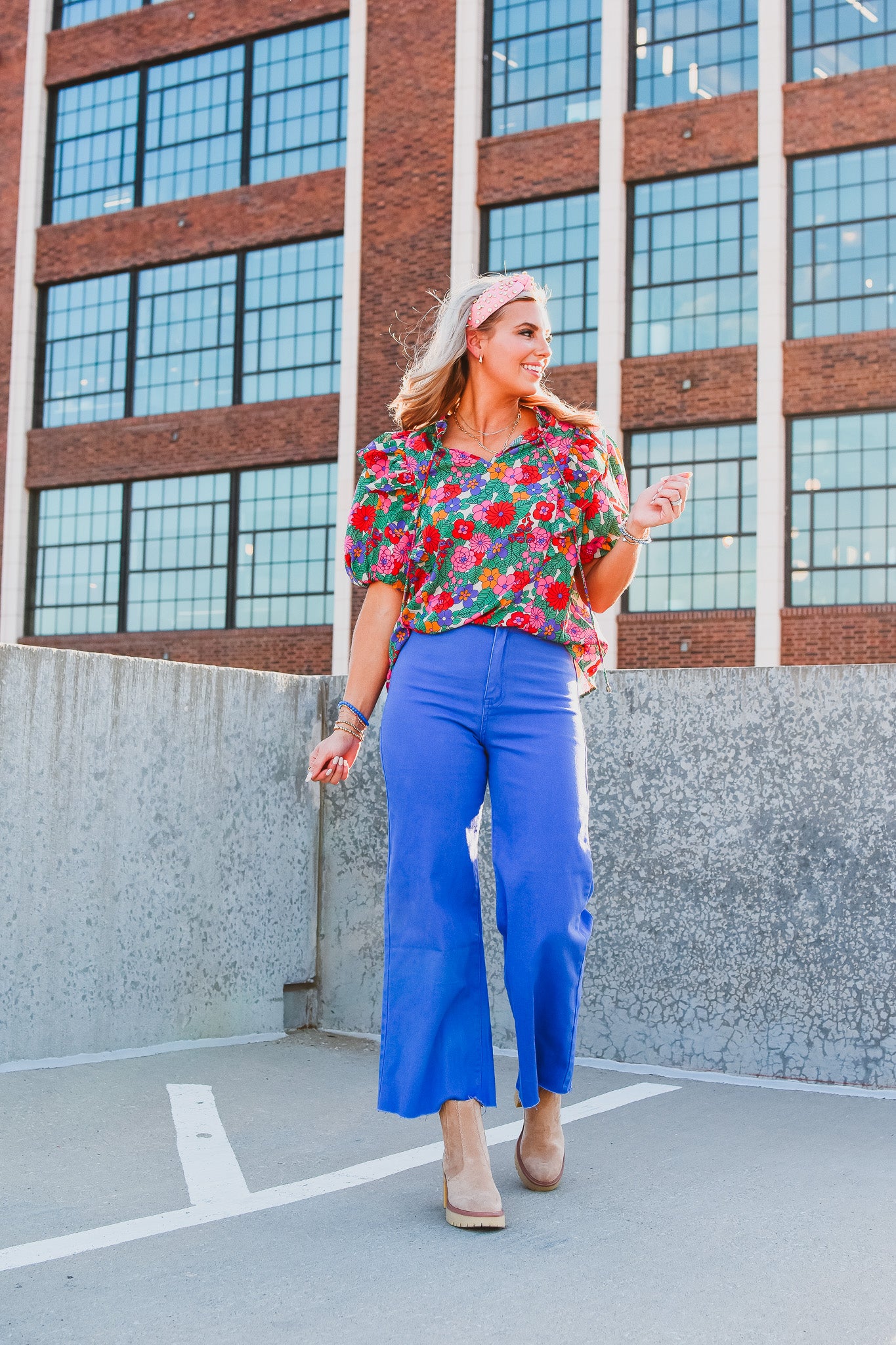 Irving Floral Top