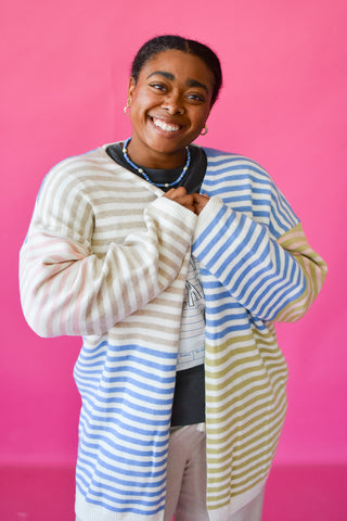Lyssa Stripe Cardigan
