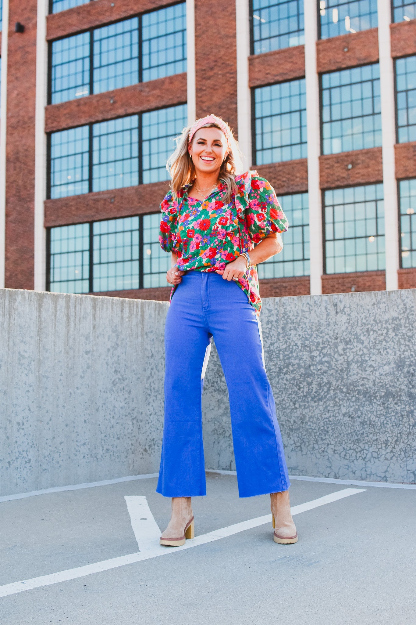 Irving Floral Top