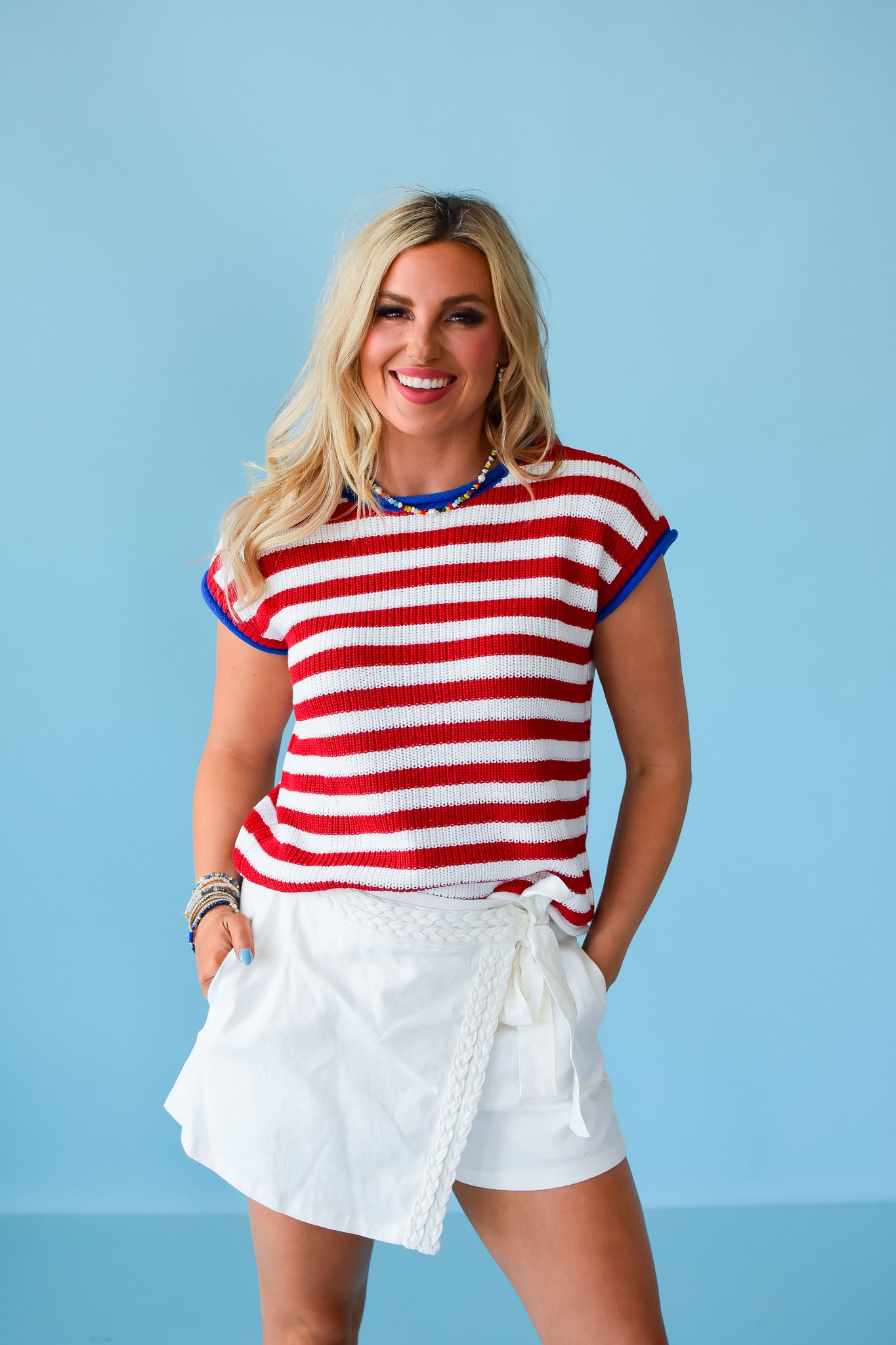 Carter Stripe Knit Sweater