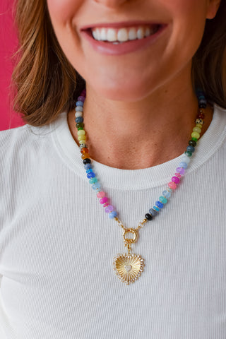 Shades of Fun Beaded Necklace - RESTOCK