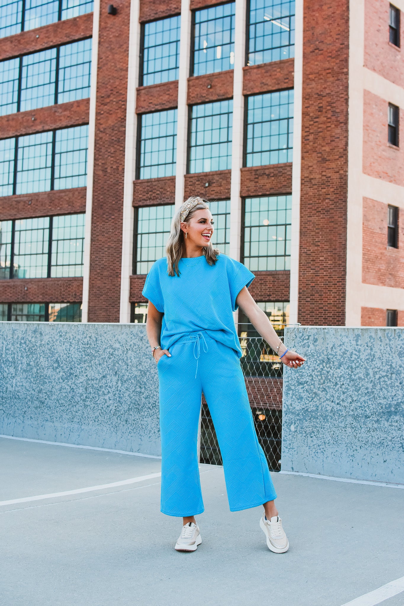 Delanie Top in Blue