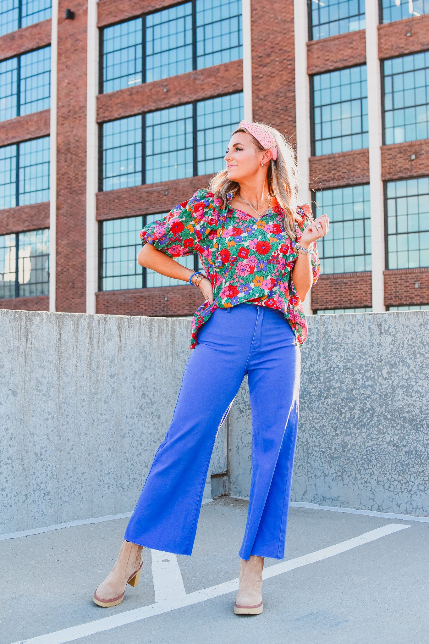 Irving Floral Top