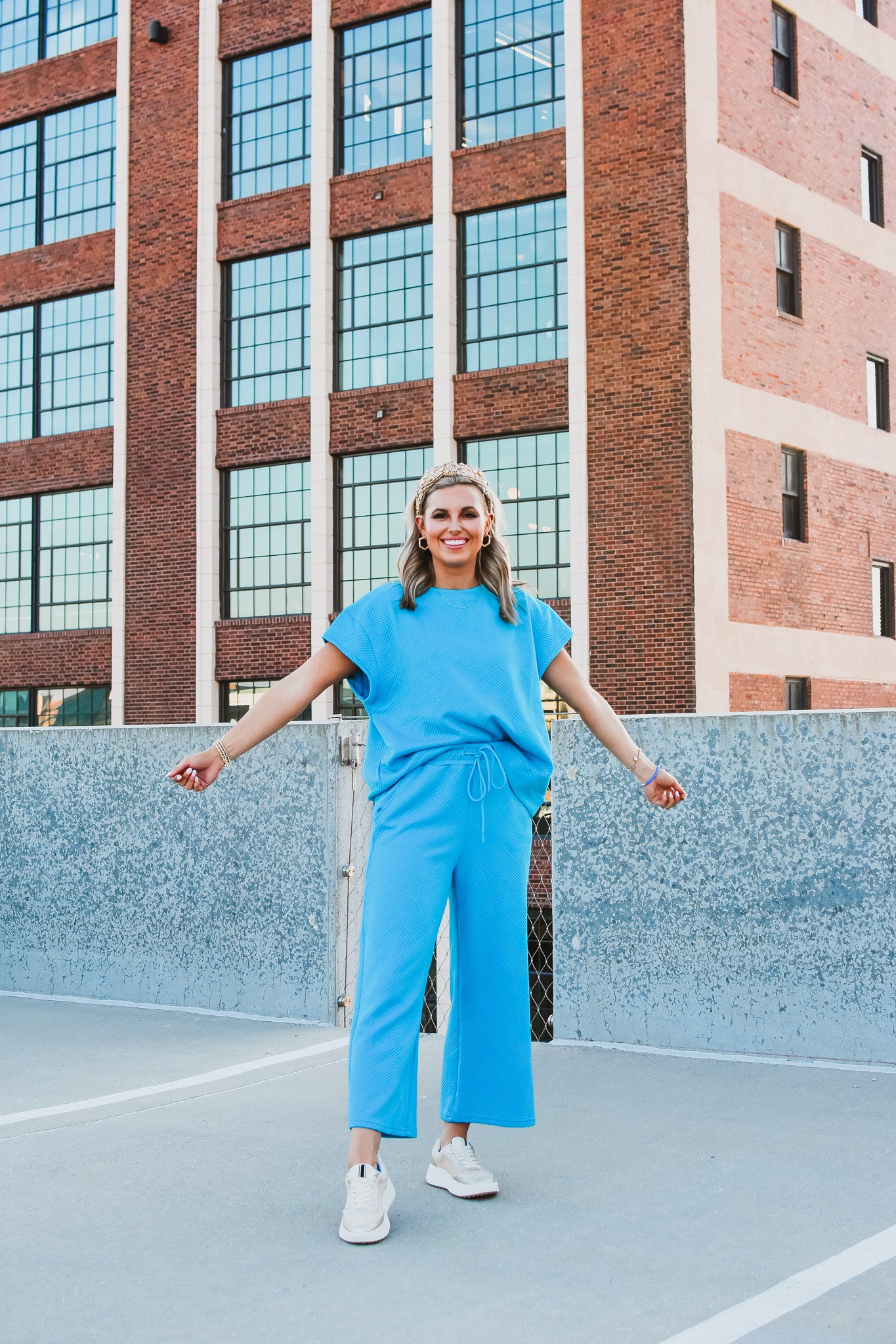 Delanie Top in Blue