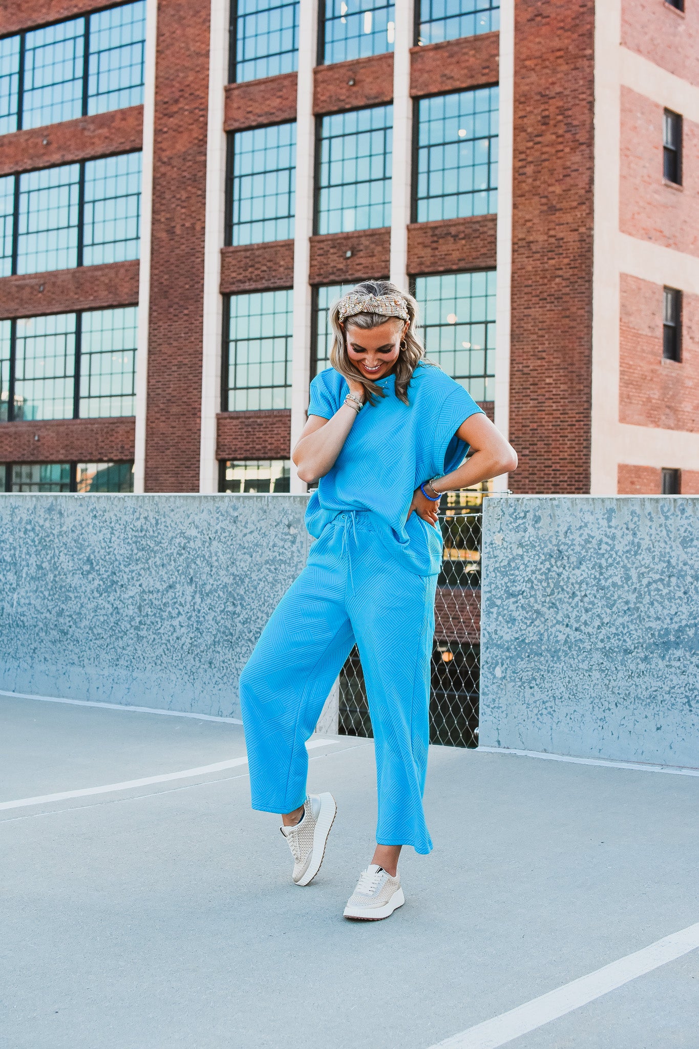 Delanie Bottoms in Blue