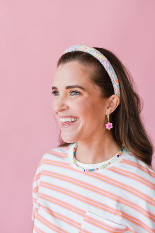 Tai Headband - Rainbow Tweed