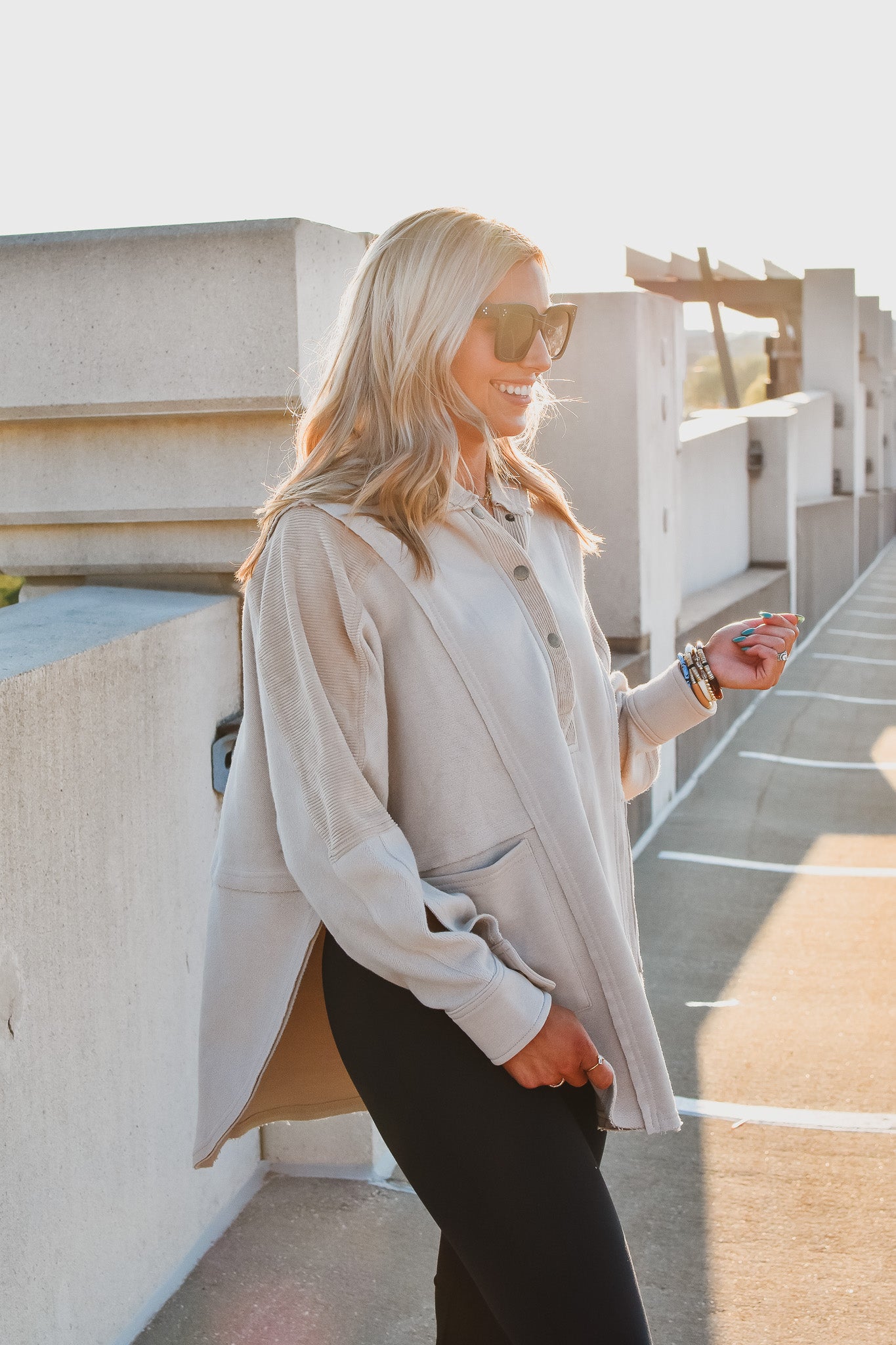 Stone Oversized Pullover