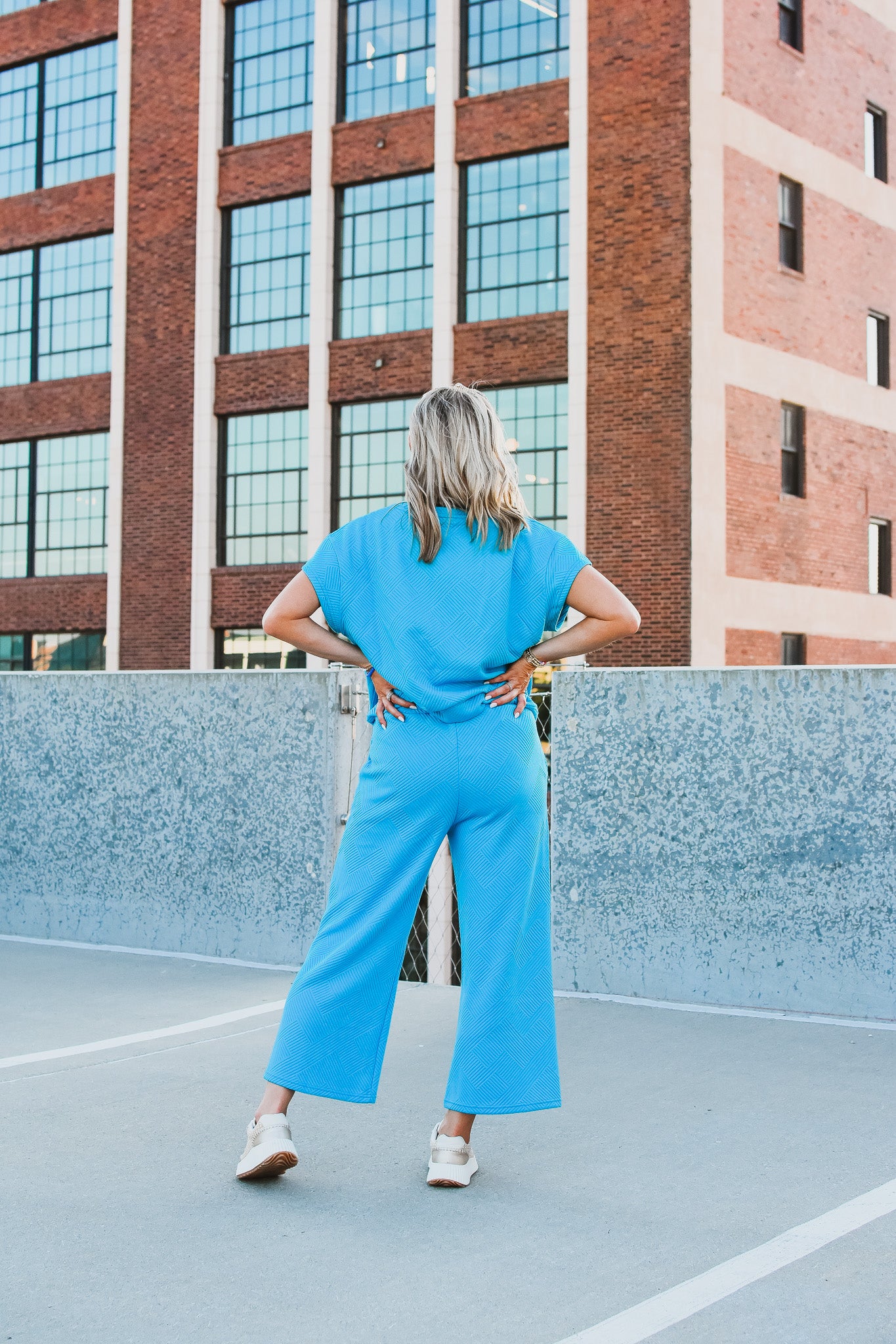 Delanie Bottoms in Blue
