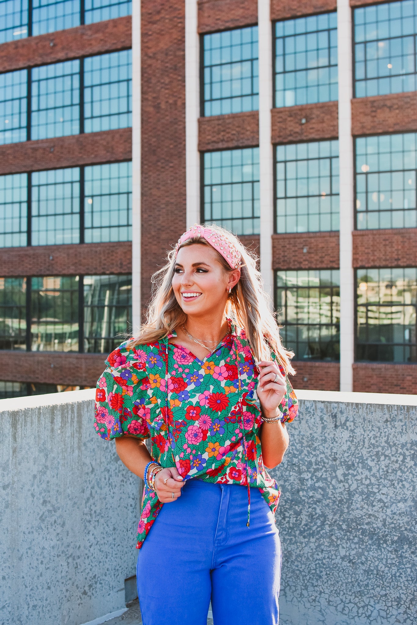 Irving Floral Top