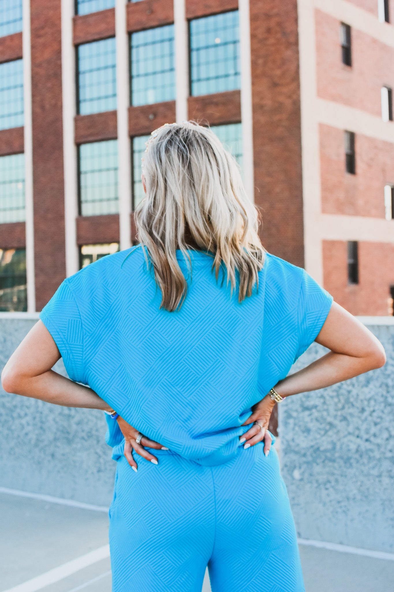 Delanie Top in Blue