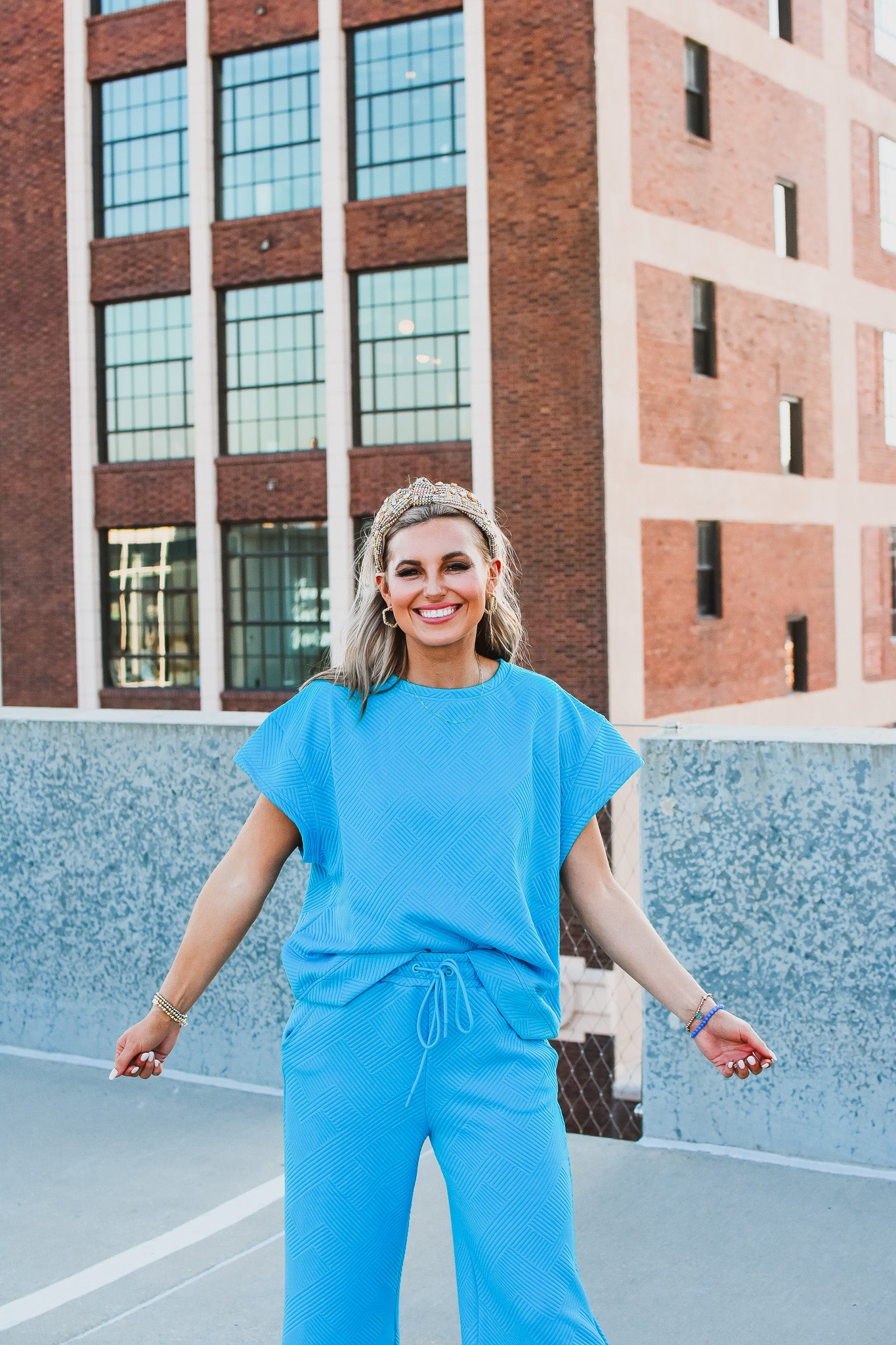 Delanie Top in Blue