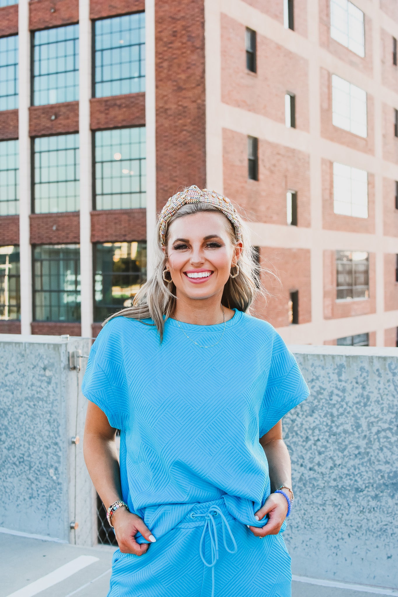 Delanie Top in Blue