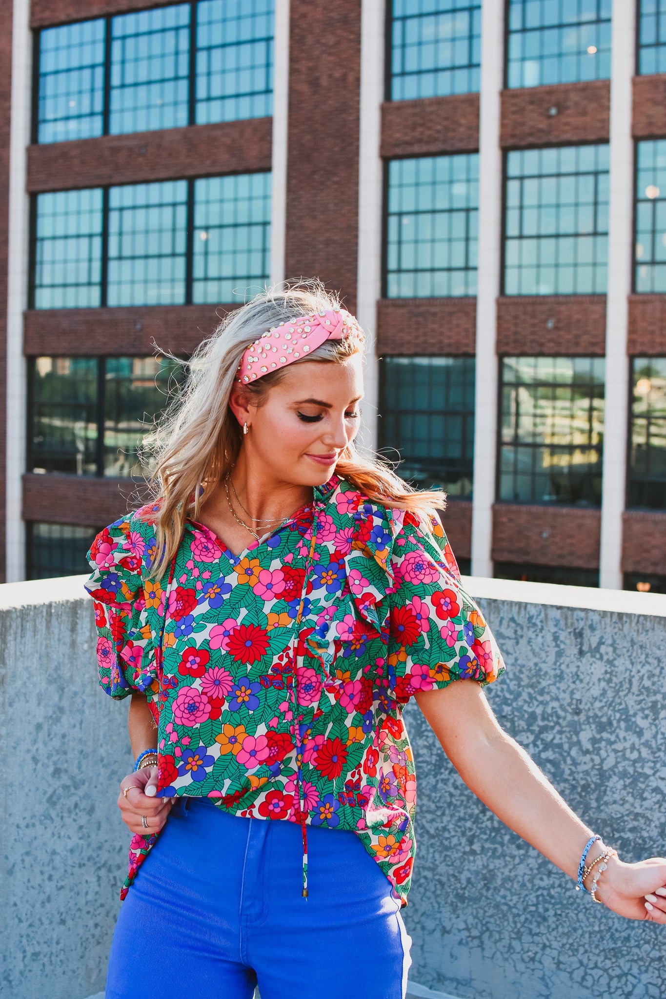 Irving Floral Top