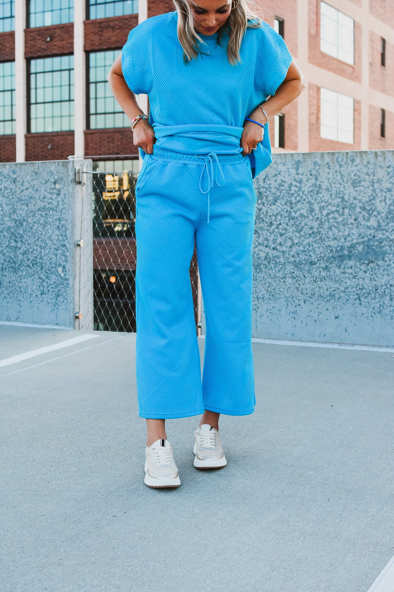 Delanie Bottoms in Blue