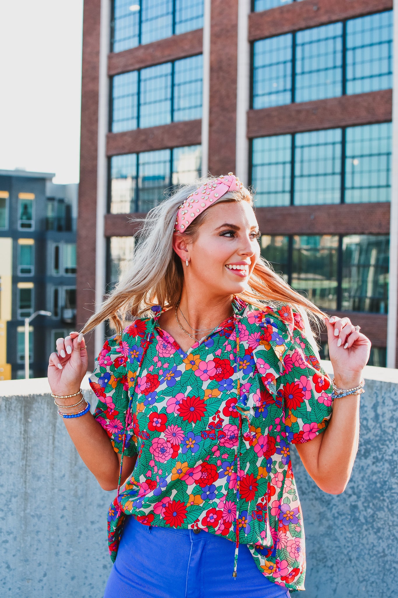 Irving Floral Top