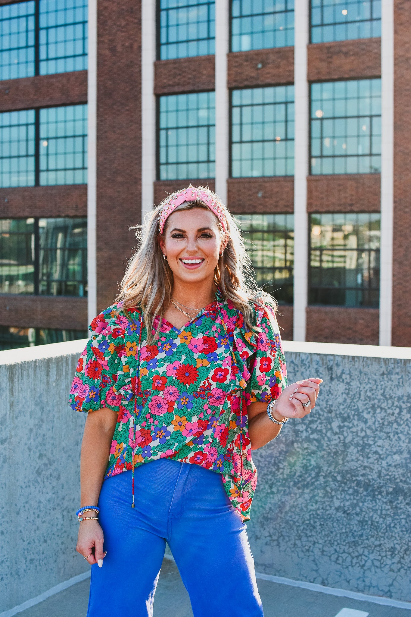 Irving Floral Top