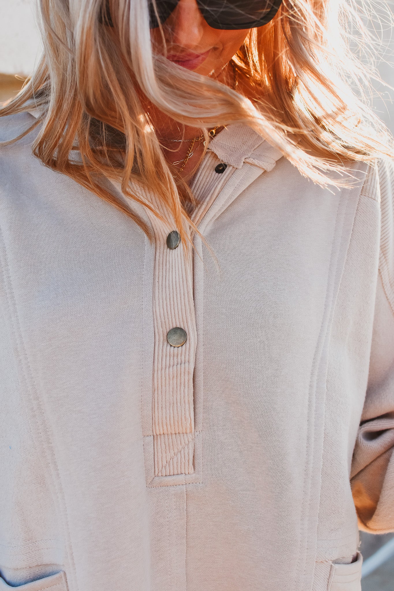Stone Oversized Pullover