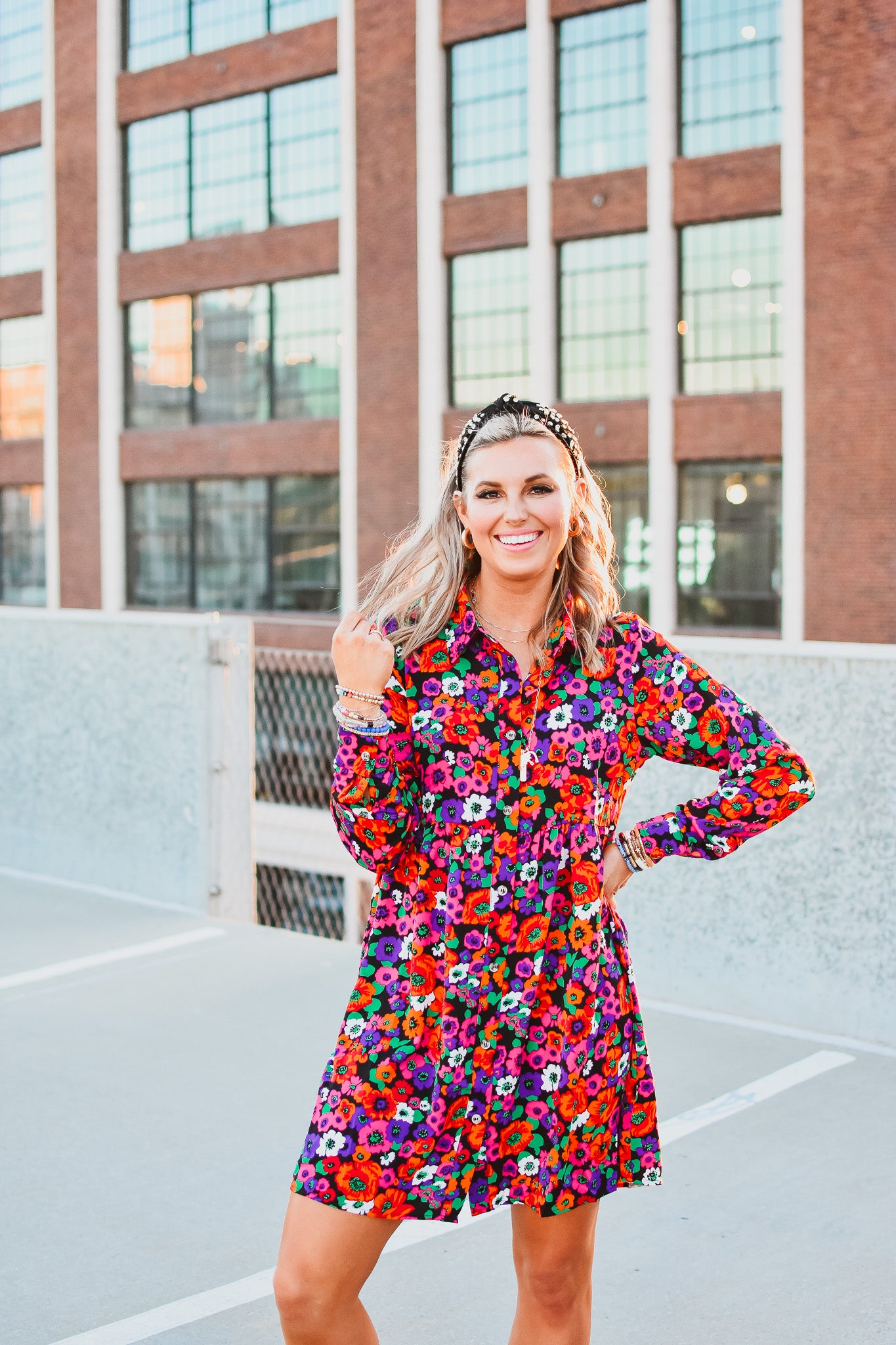 Poppie Floral Dress