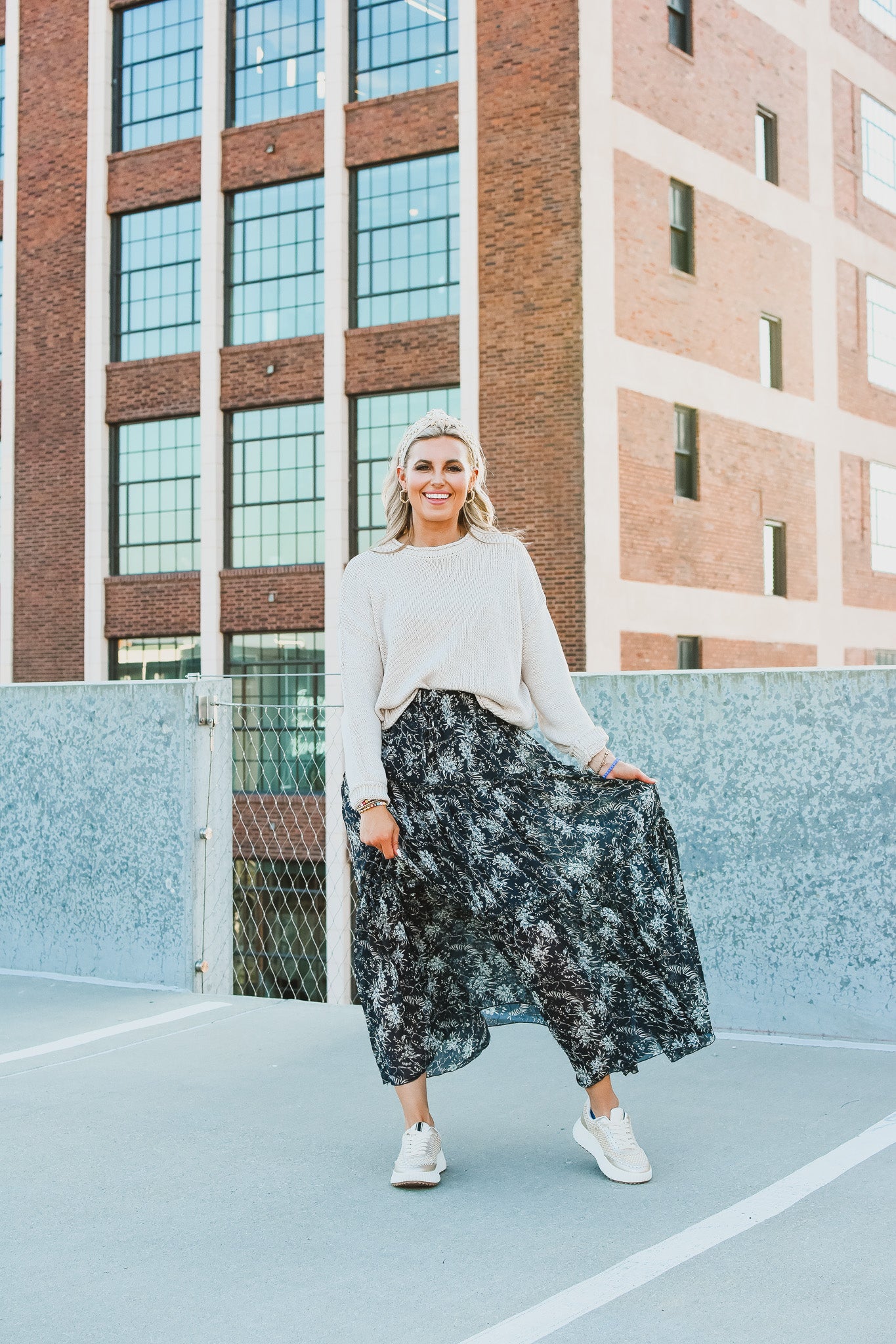 Honor Floral Maxi Skirt
