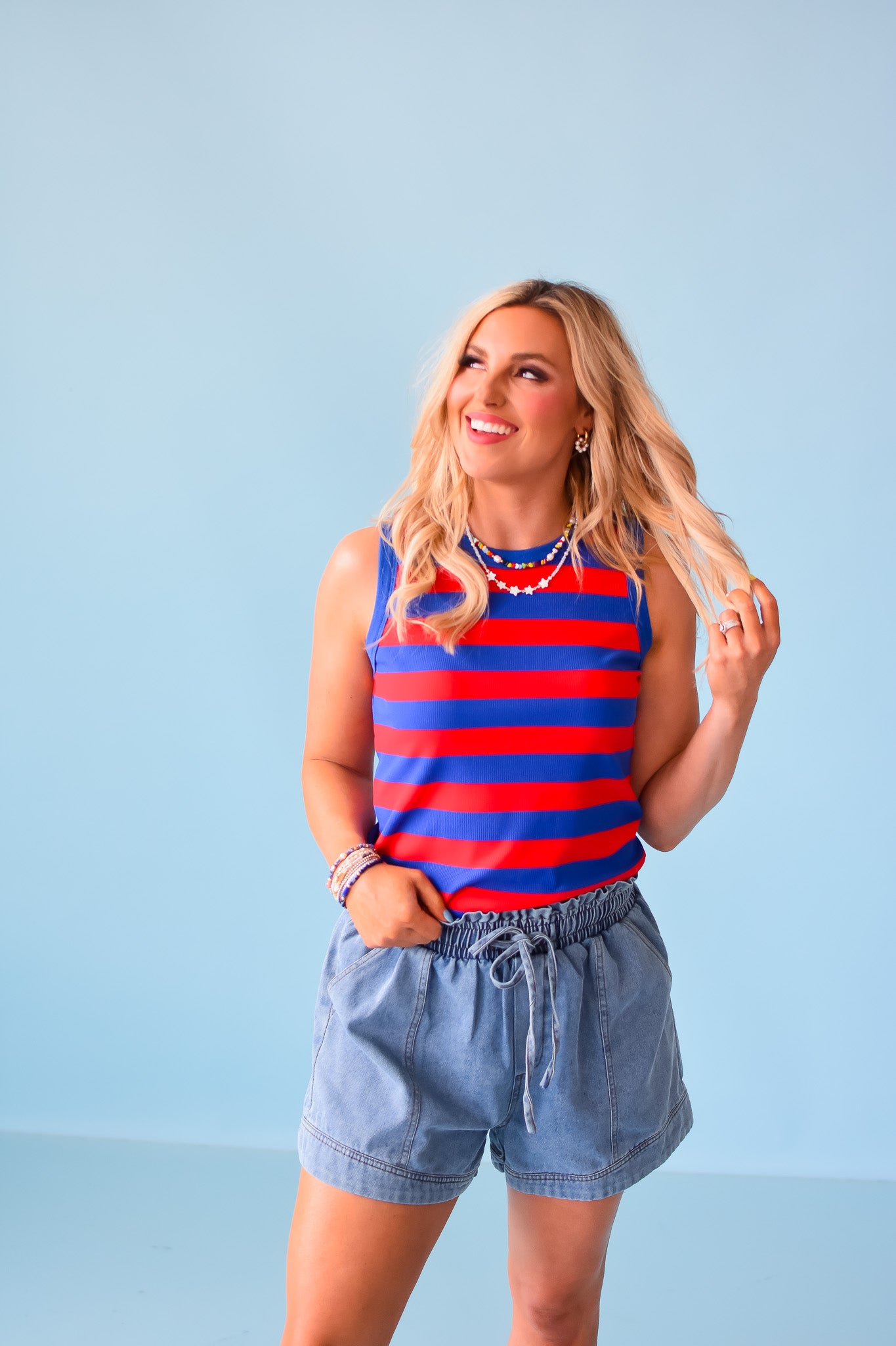 Americana Stripe Tank