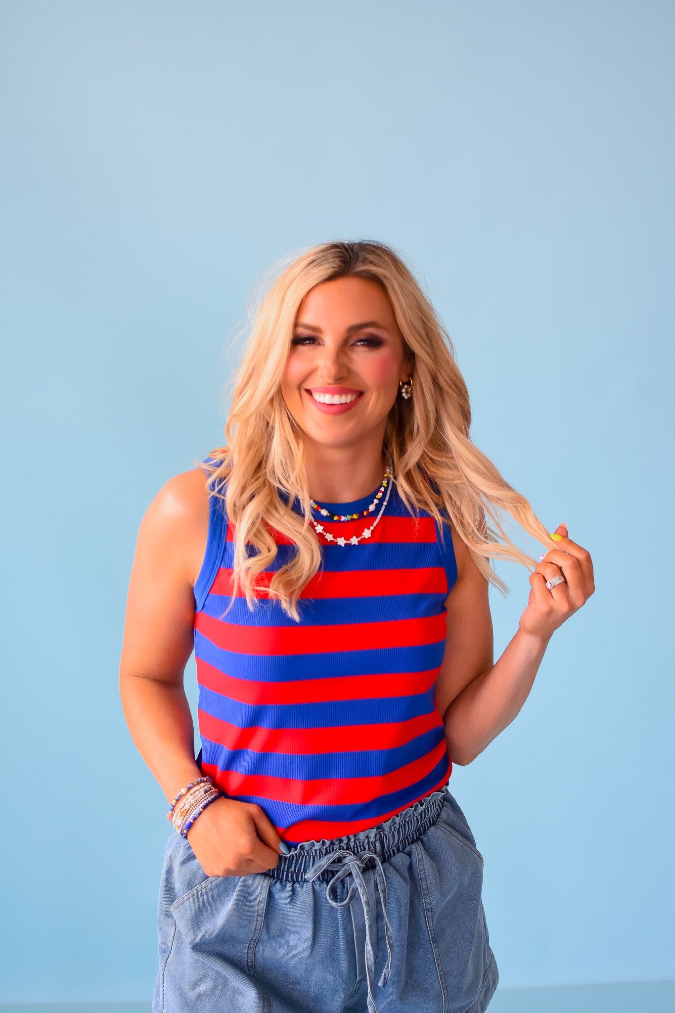 Americana Stripe Tank