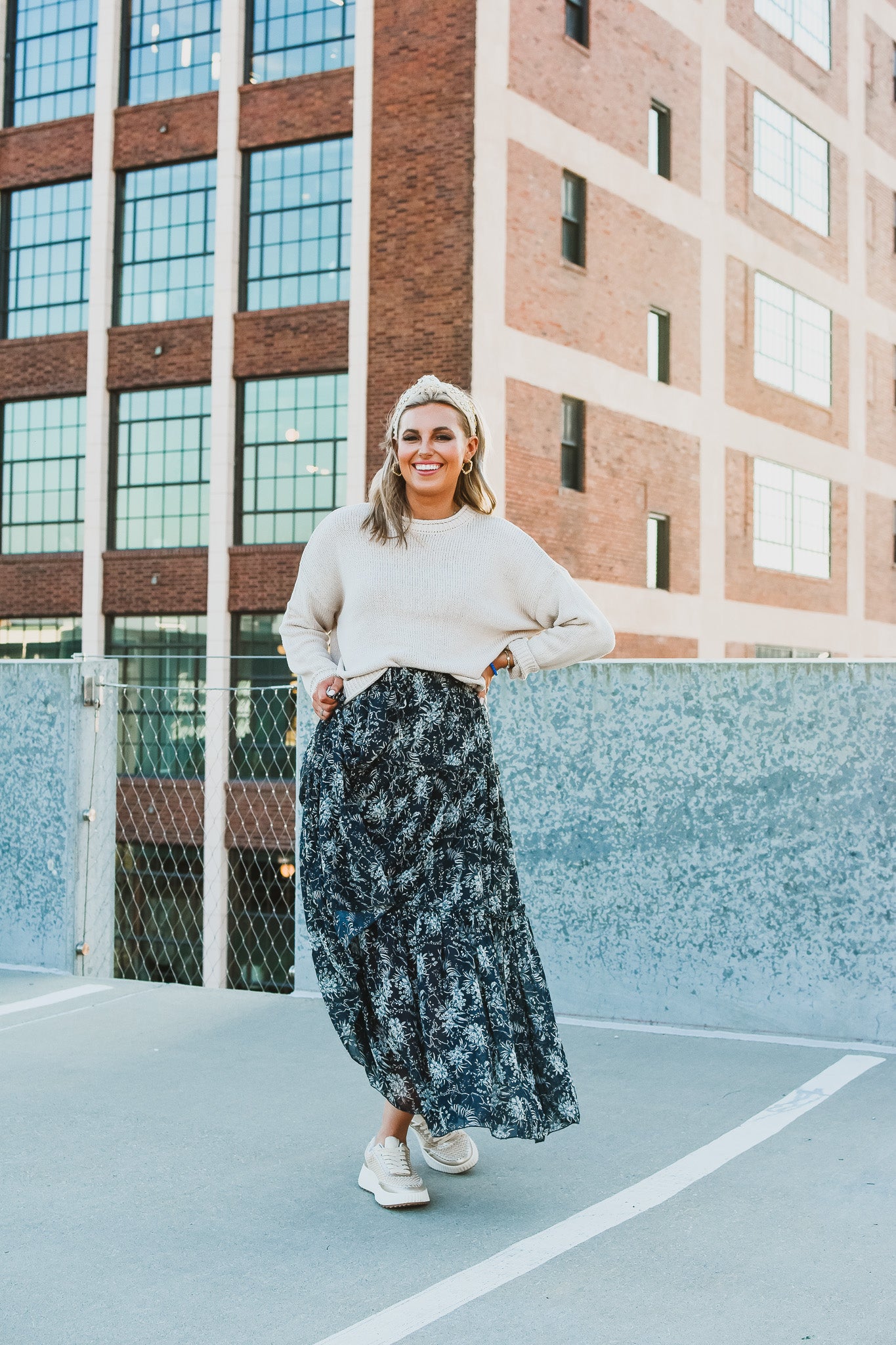 Honor Floral Maxi Skirt