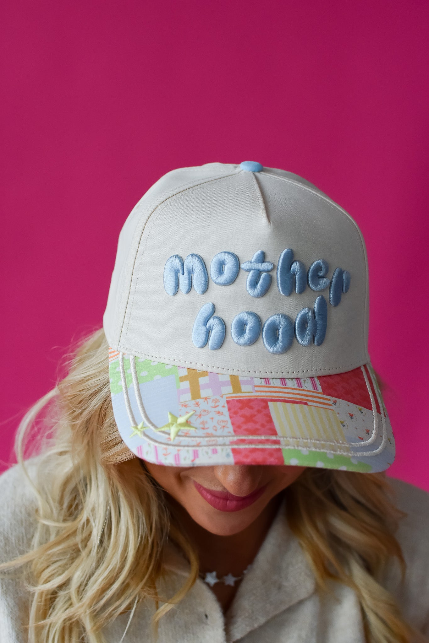 Motherhood Trucker Hat - Patchwork