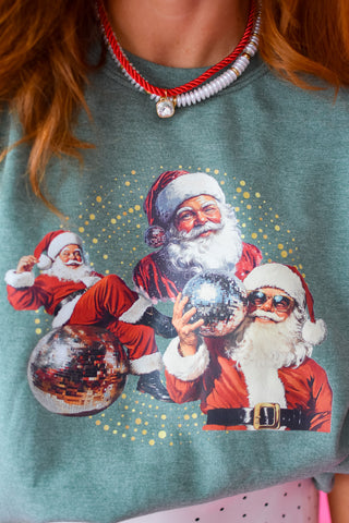 Disco Santa Crewneck Sweatshirt